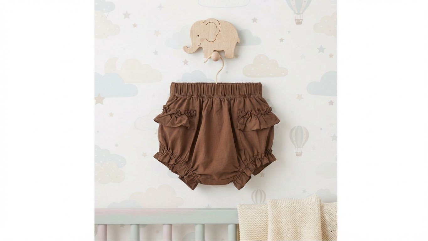 Size: 1.5-3yr Coco Ruffle Diaper Cover
