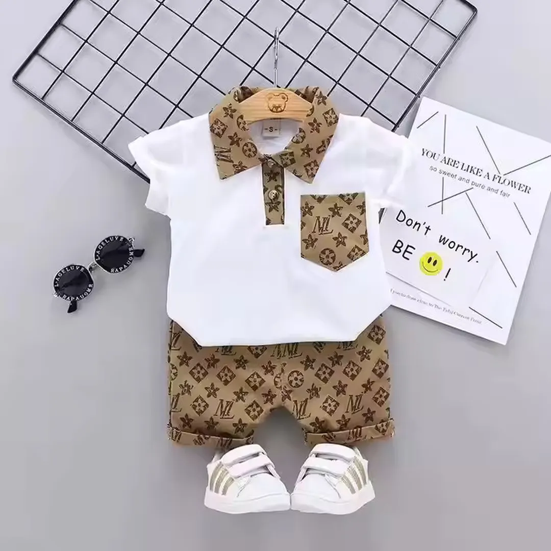 Monogram Polo & Shorts Set — photo 2 of 2