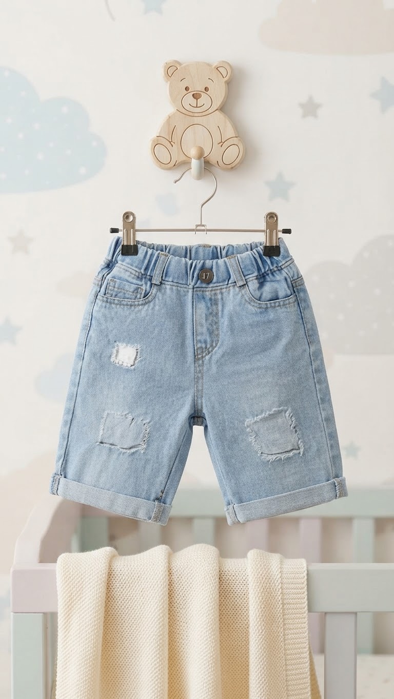 Size: 6yr Vintage ripped Denim Short