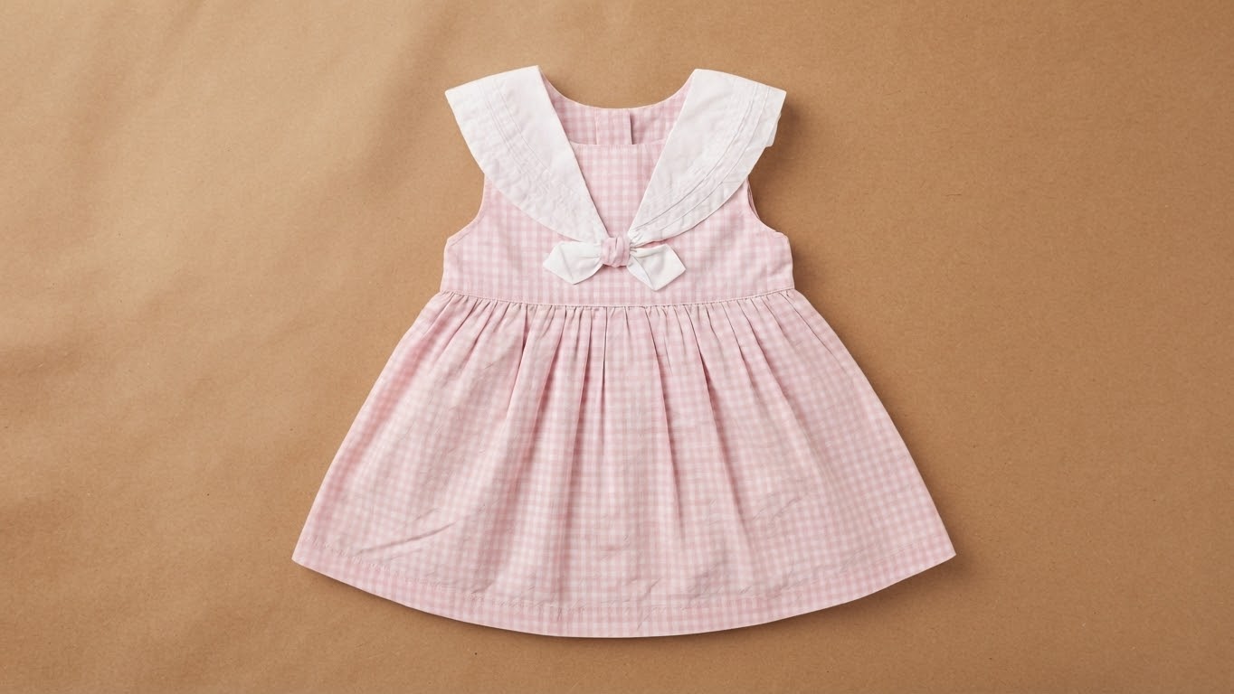 Rose Gingham Dress