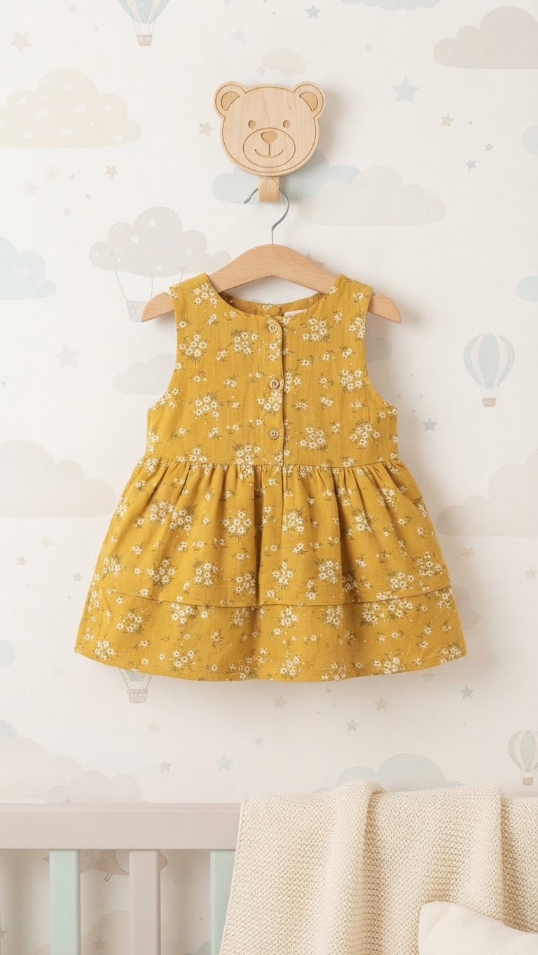 Size: 2-3yr Honey Blossom Tiered Dress