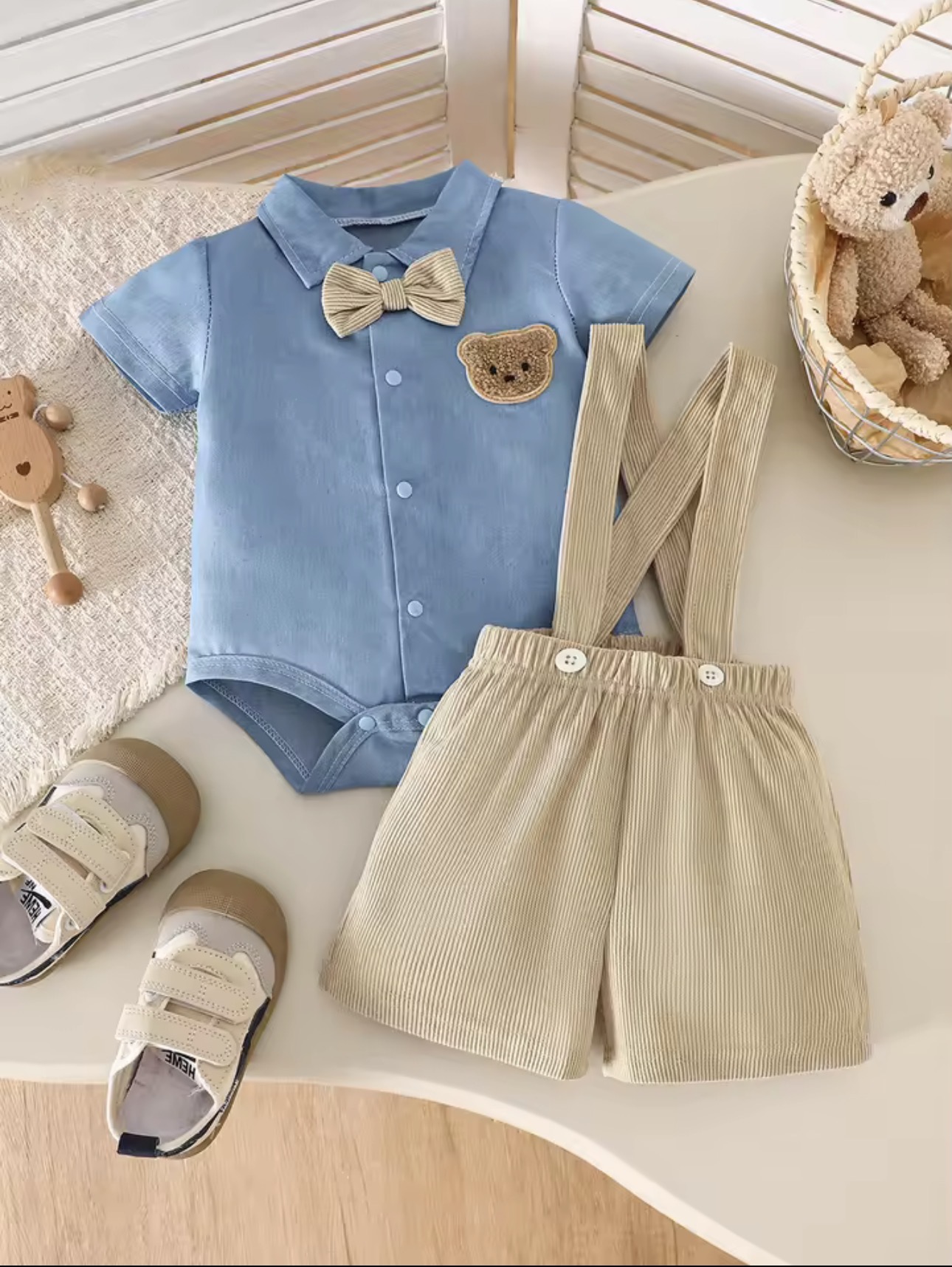 Teddy Bow Set