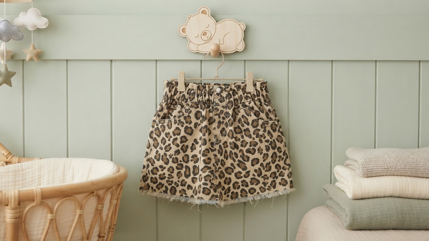 Size: 10-11 Baby Cheetah skirt