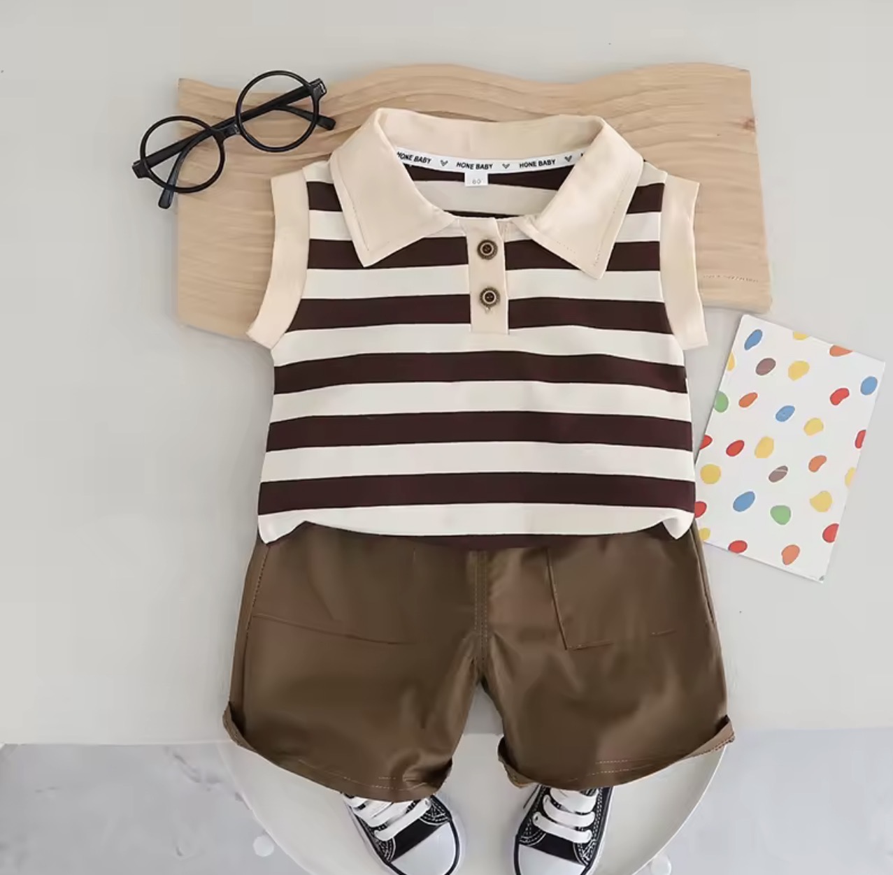 Choco Stripe Set