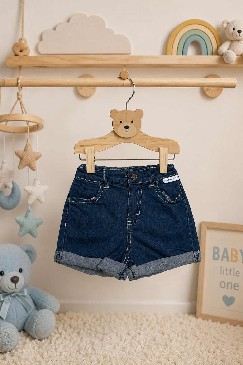 Size: 2-4yr Little Denim Shorts