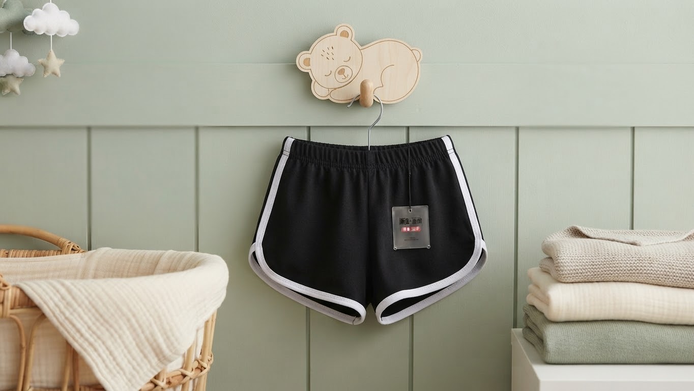 Size: 6-12M Sporty Baby Shorts