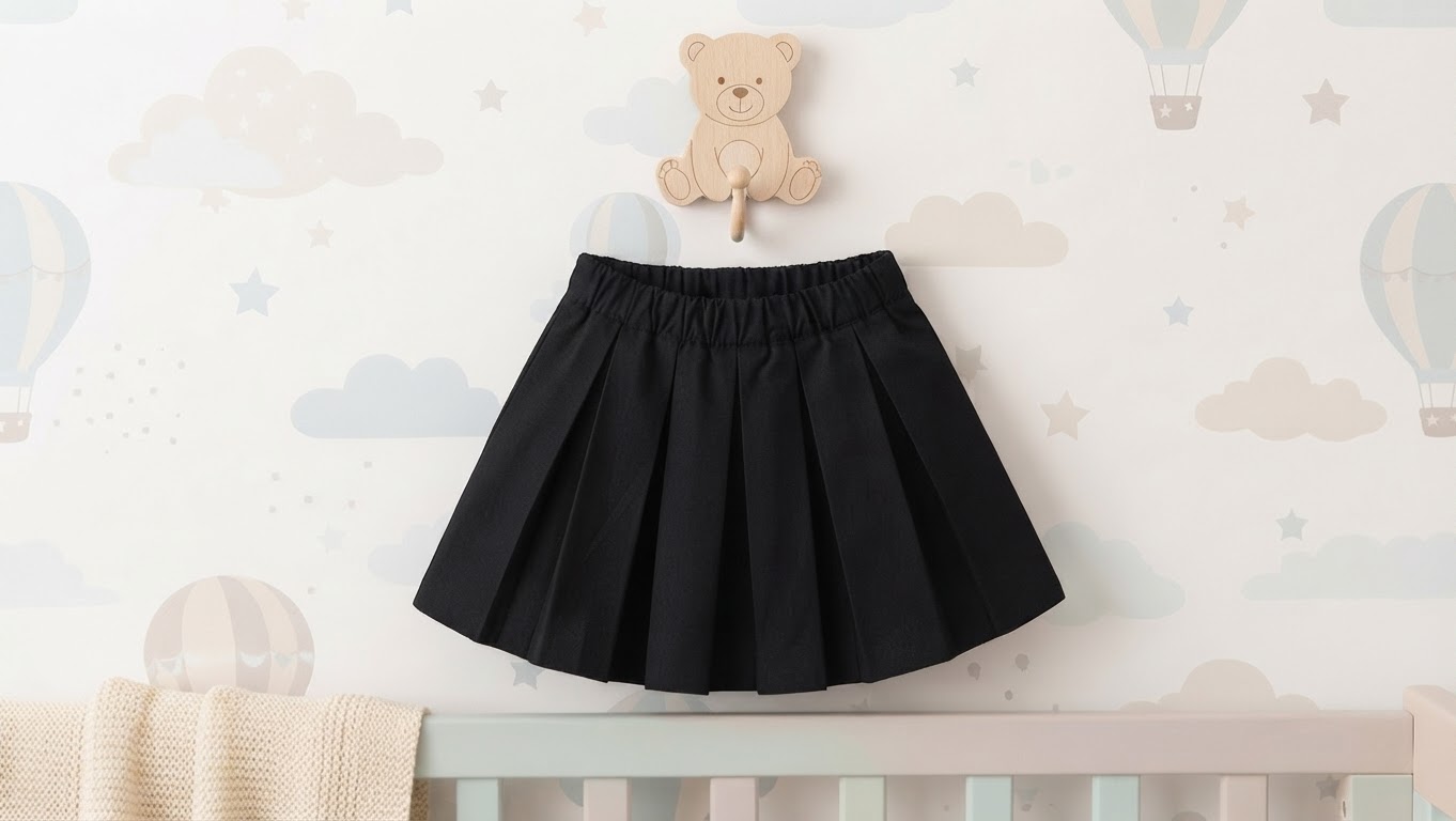 Size: 1.5-4yr Velvet-Night Pleats